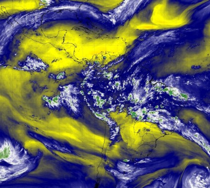 Mapas meteorológicos para a América do Sul