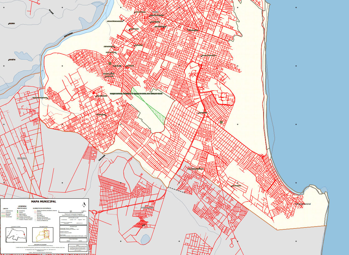 Mapas municipais do Brasil