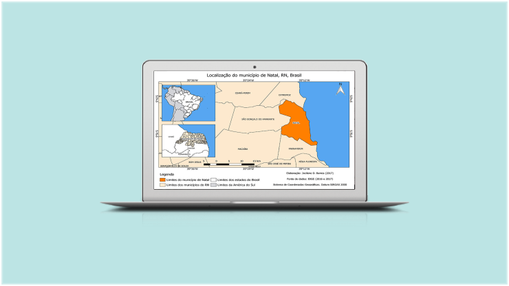 Elementos fundamentais de um mapa temático