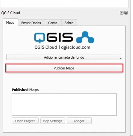 Publicar mapas no QGIS Cloud