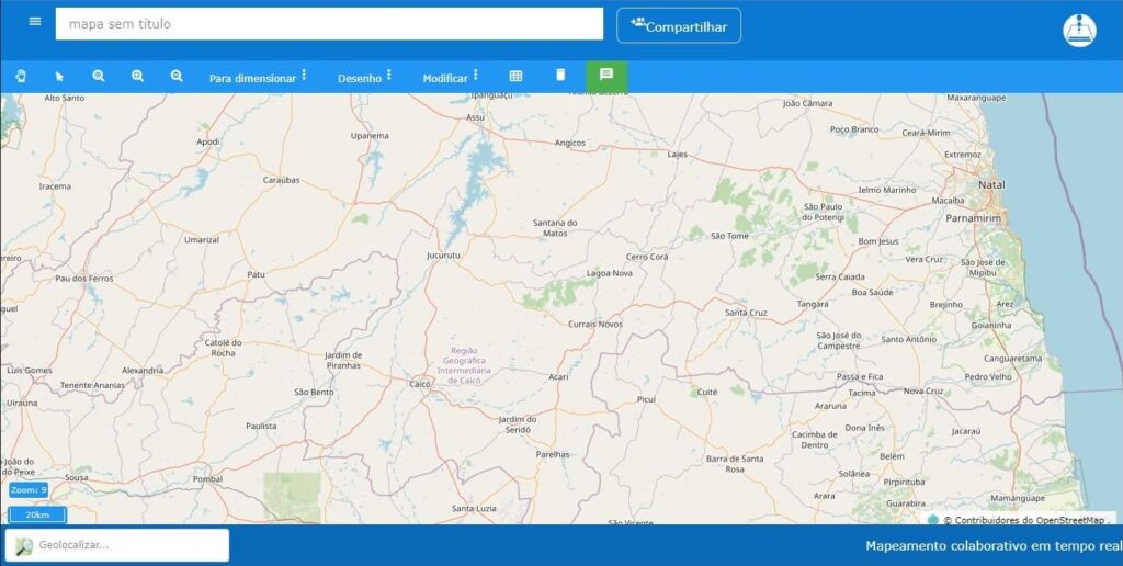 Mapas na internet com GeoWe