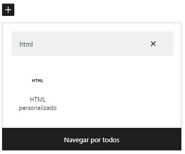 Bloco HTML