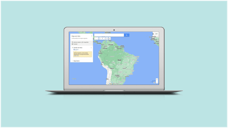 Criar mapas interativos para a internet com Google My Maps