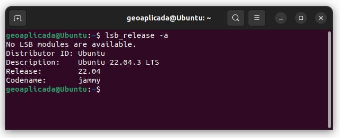 Verificar versão e codename do Linux Ubuntu