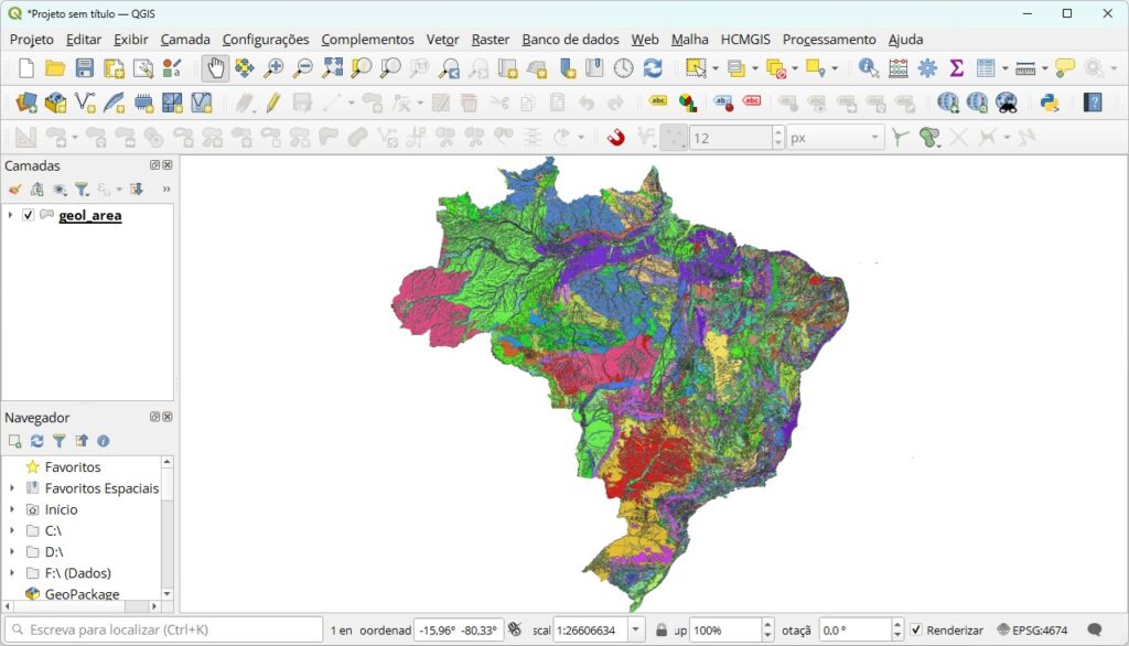 Geologia do Brasil pelo IBGE